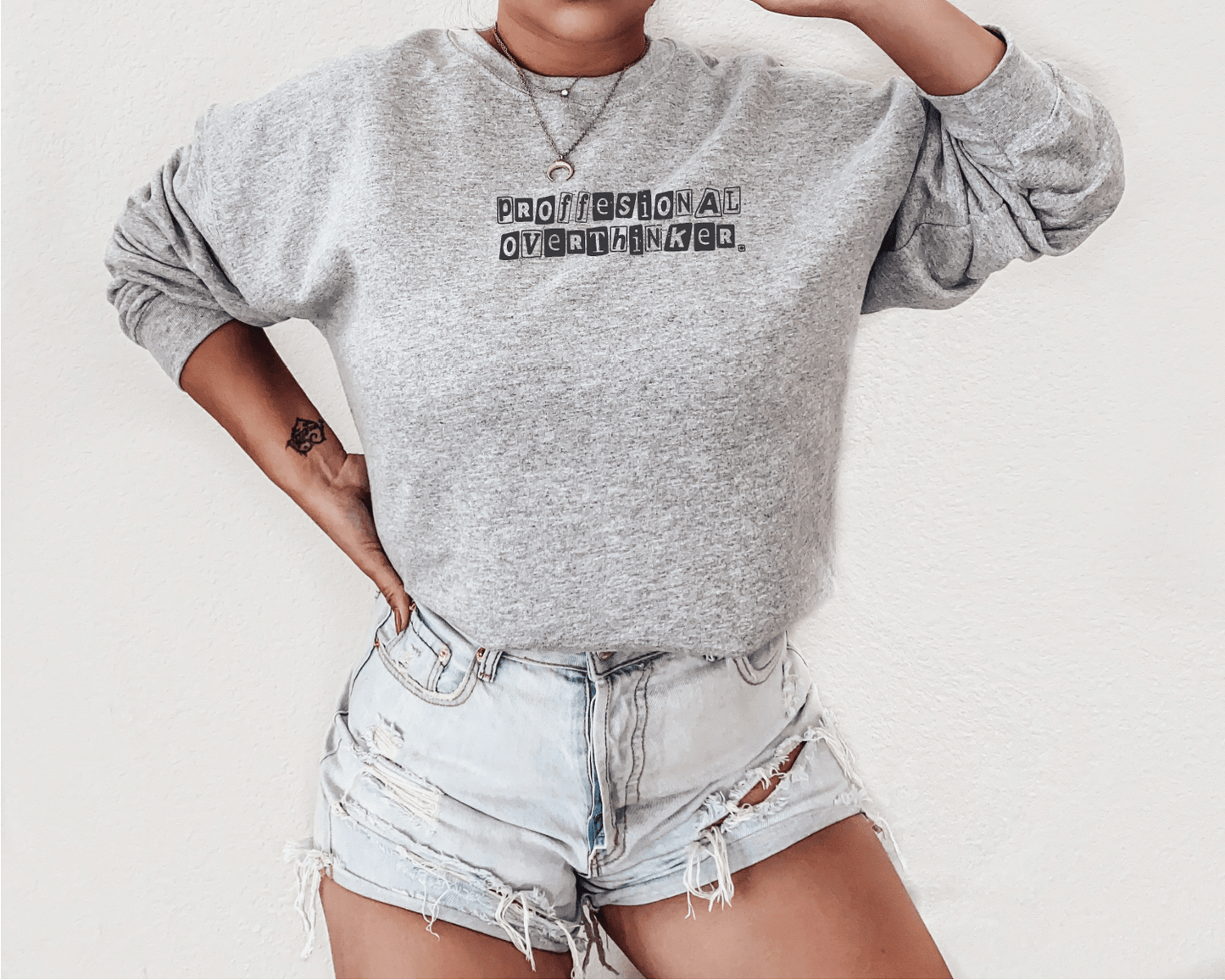 Professional Overthinker, Anxiety Apparel Screen Printed Unisex Shirt