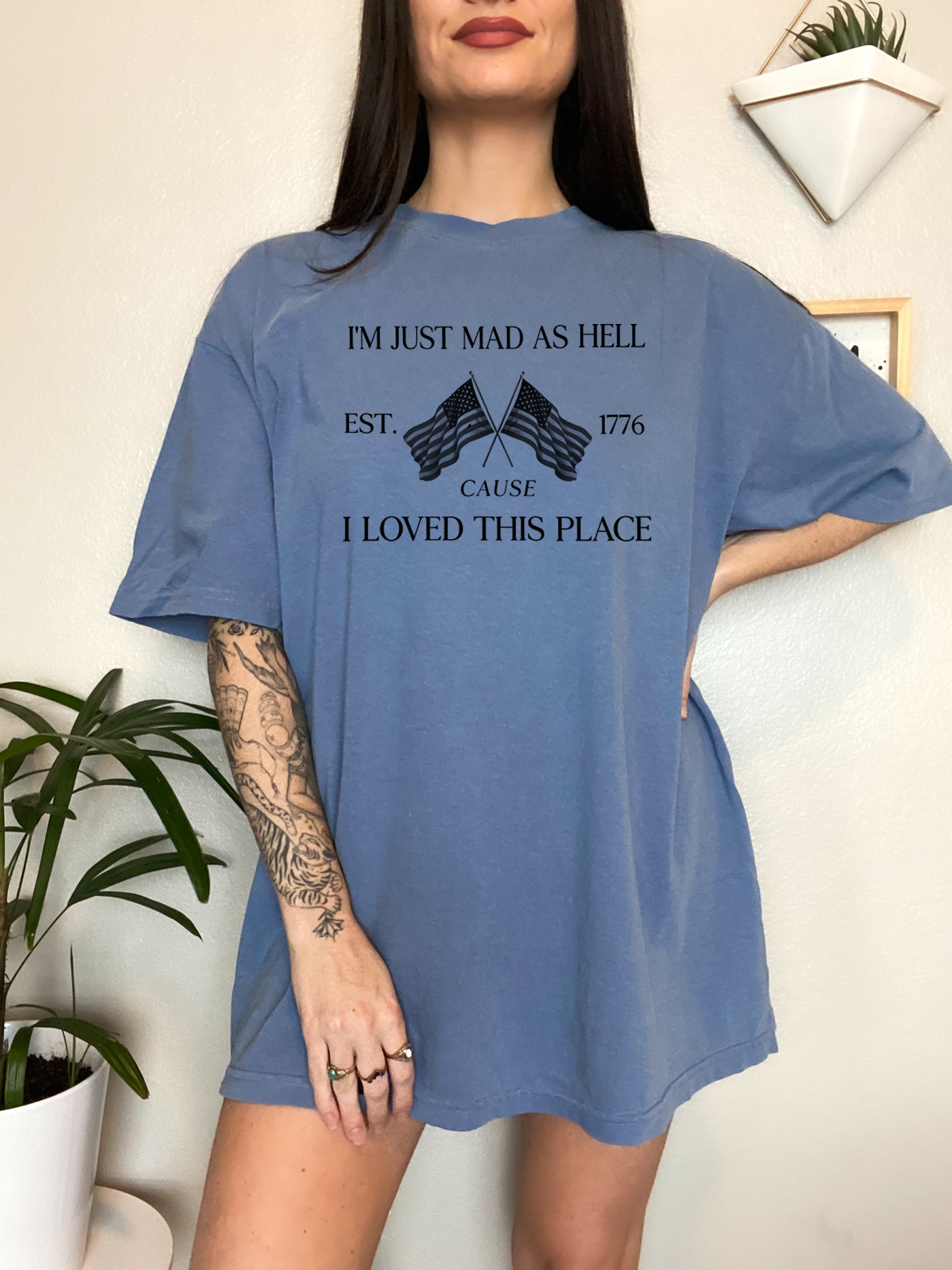 I'm Just Mad 'Cause I Loved This Place Unisex Tee