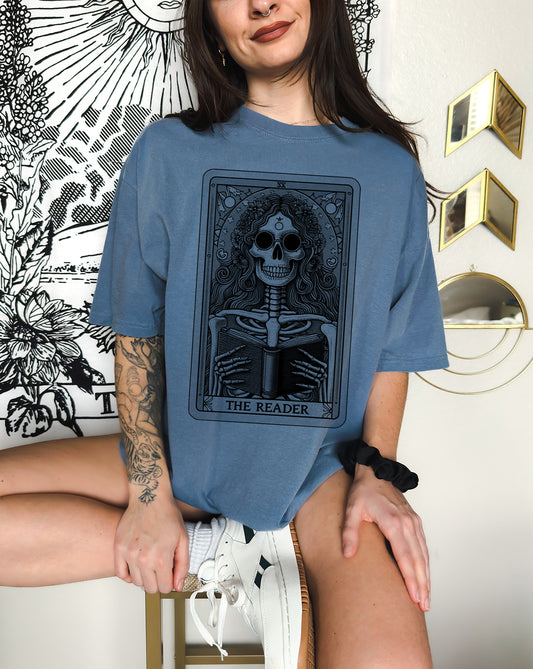 The Reader Tarot Card Unisex Shirt