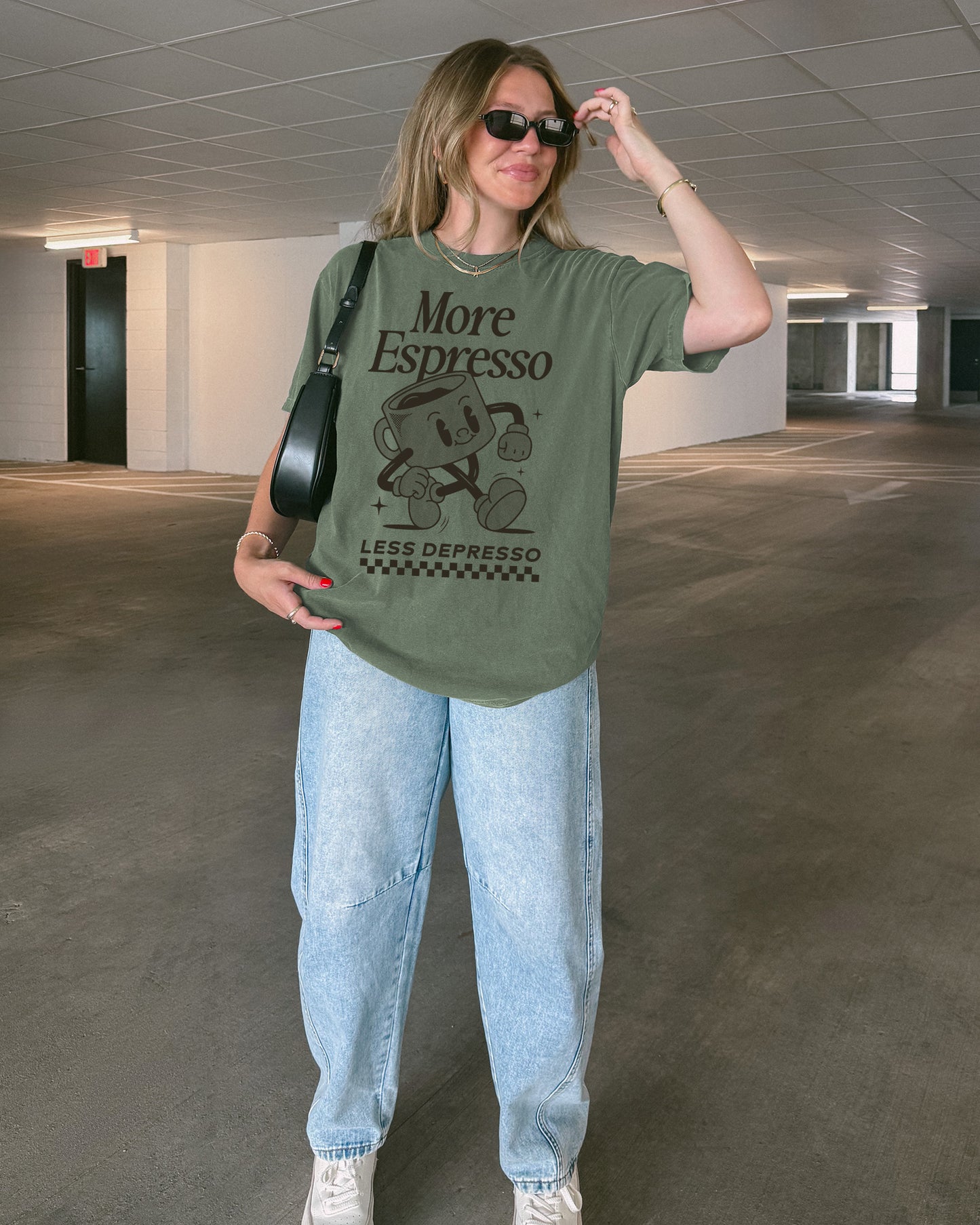 More Espresso Less Depresso Unisex Tee