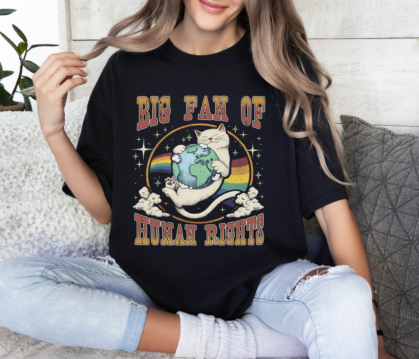 Big Fan of Human Rights Tee