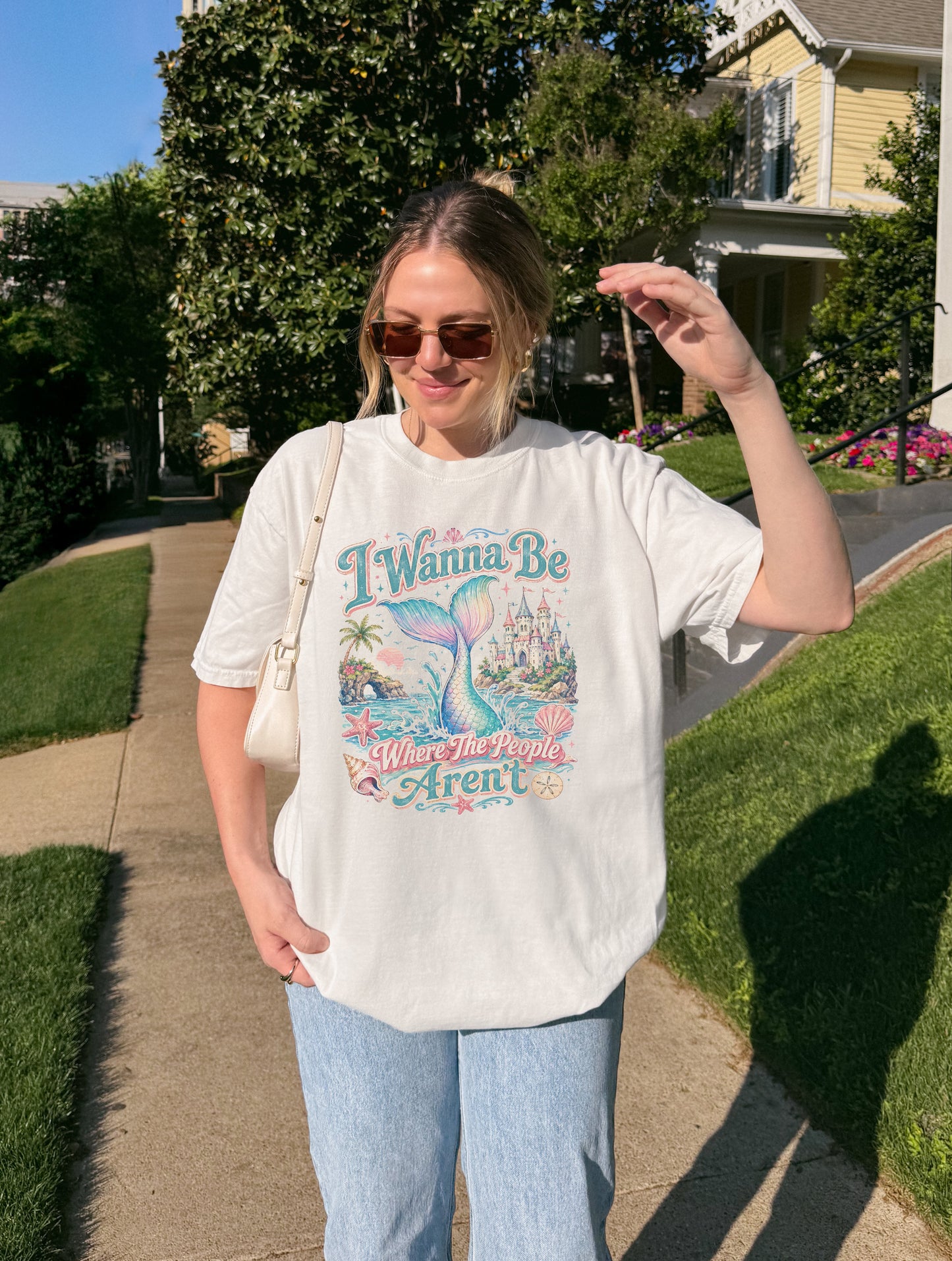 I Wanna Be Where The People Aren't Unisex Tee