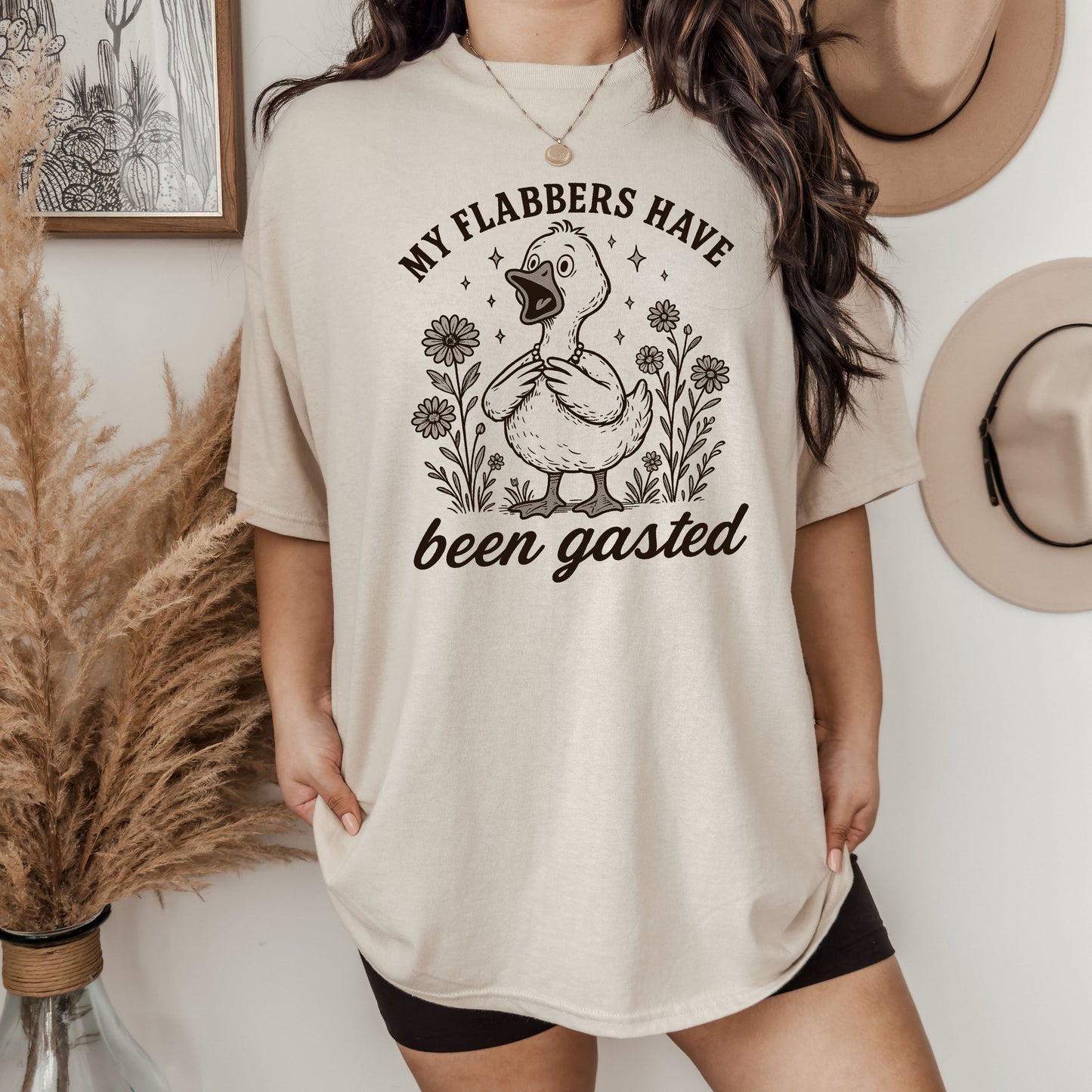 My Flabber Has Been Gasted Screen Printed Unisex Shirt
